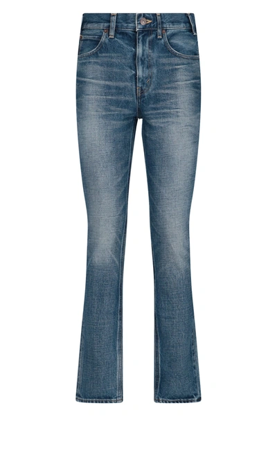 Shop Celine Jeans In Blue