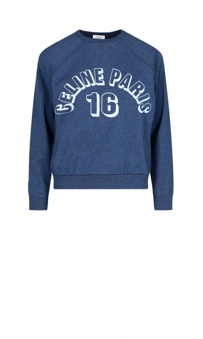 Shop Celine Sweater In Blue