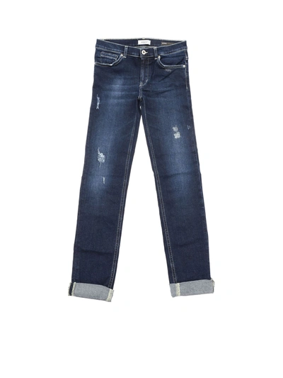 Shop Dondup George Jeans In Blue