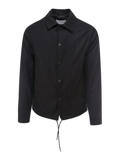 Shop Dondup Virgin Wool Jacket In Black