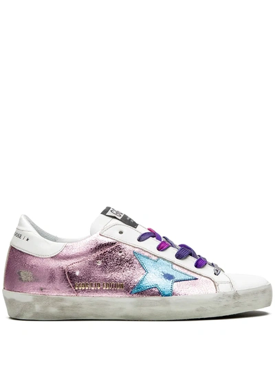 Shop Golden Goose Superstar Low-top Sneakers In Pink