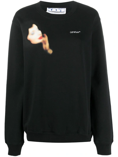 Shop Off-white Graphic-print Sweatshirt In Black