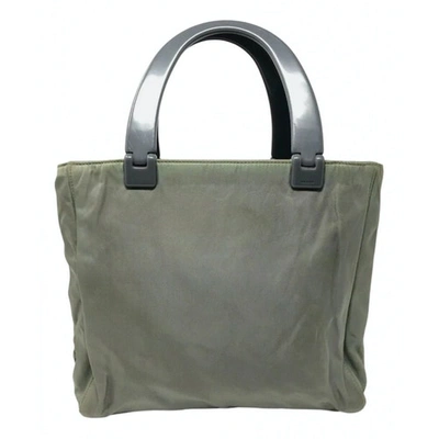 Pre-owned Prada Re-edition Green Cloth Handbag