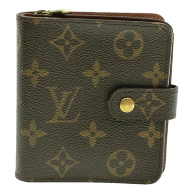 Louis Vuitton Wallets Khaki Cloth ref.67442 - Joli Closet