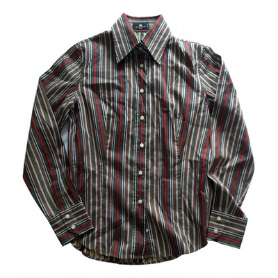 Pre-owned Etro Shirt In Multicolour