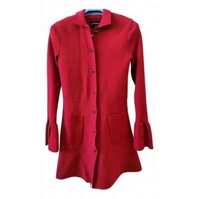 Pre-owned Emporio Armani Coat In Red