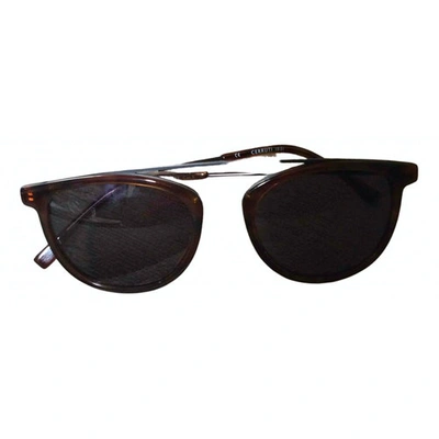 Pre-owned Cerruti 1881 Brown Sunglasses