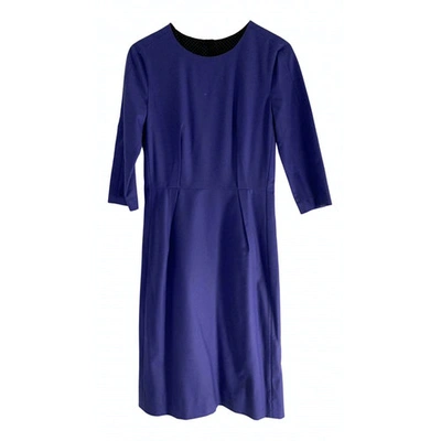 Pre-owned Paul Smith Blue Wool Dress