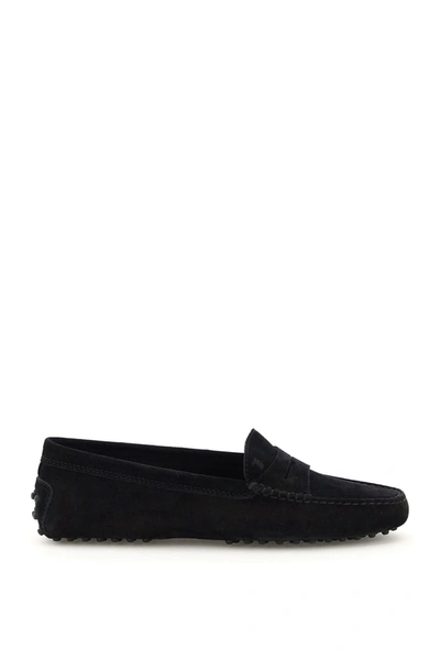 Shop Tod's Gommino Driving Shoes In Nero (black)