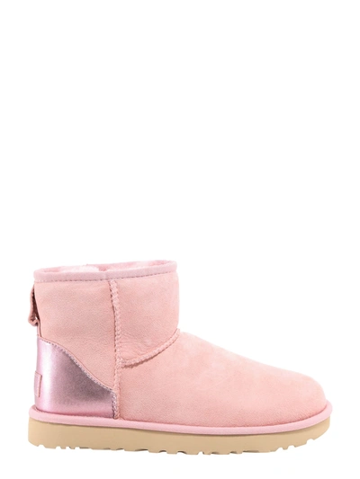 Shop Ugg Colour Block Ankle Boots In Pink