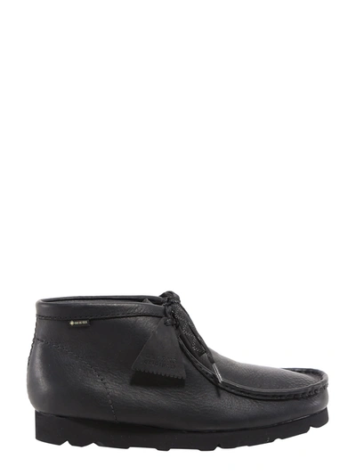 Shop Clarks Lace-up Ankle Boots In Black