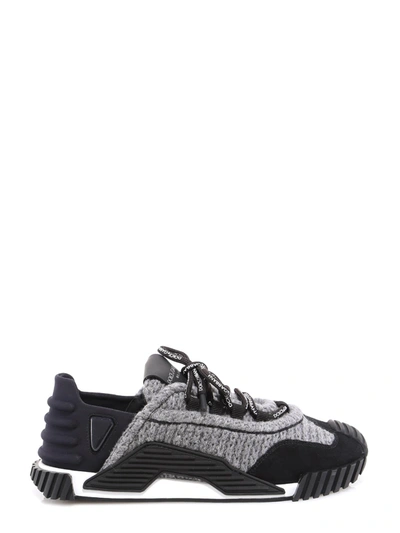 Shop Dolce & Gabbana Ns1 Sneakers In Grey