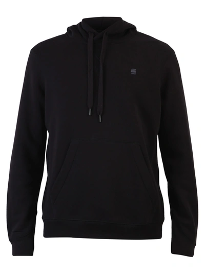 Shop G-star Raw Branded Hoodie In Grey