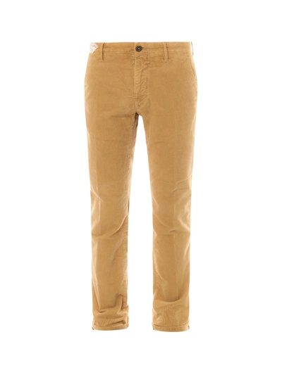 Shop Incotex Trouser In Beige