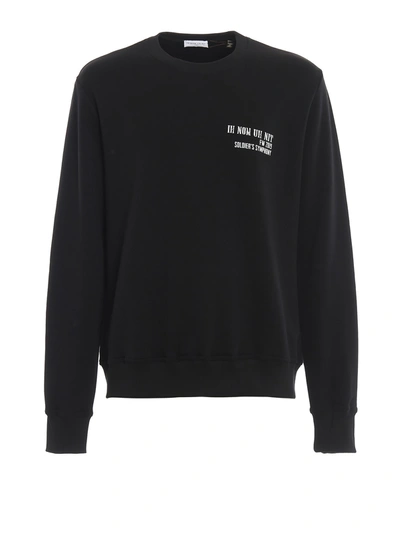 Shop Ih Nom Uh Nit Sweatshirt Logo And Quote In Black