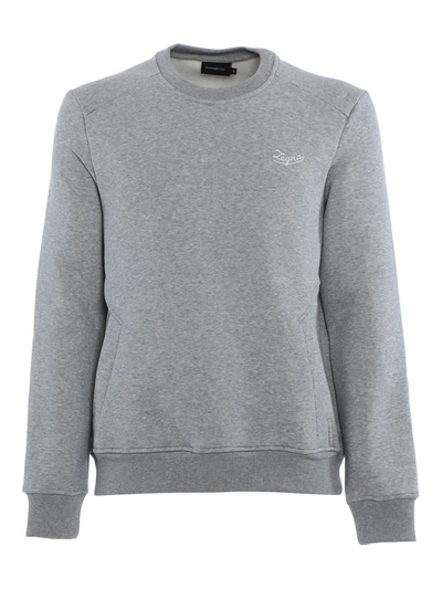 Shop Ermenegildo Zegna Sweatshirt In Grey