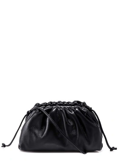 Shop Bottega Veneta The Mini Pouch Shoulder Bag In Black