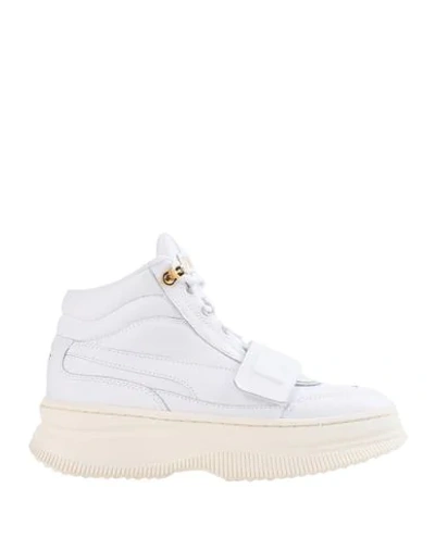 Shop Puma Deva Boot Wn's Woman Sneakers White Size 7.5 Soft Leather