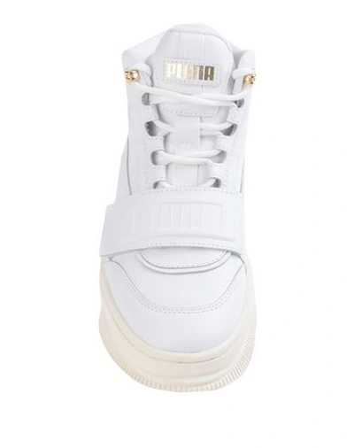 Shop Puma Deva Boot Wn's Woman Sneakers White Size 7.5 Soft Leather