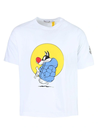 Shop Moncler Genius 1 Moncler Jw Anderson White T-shirt
