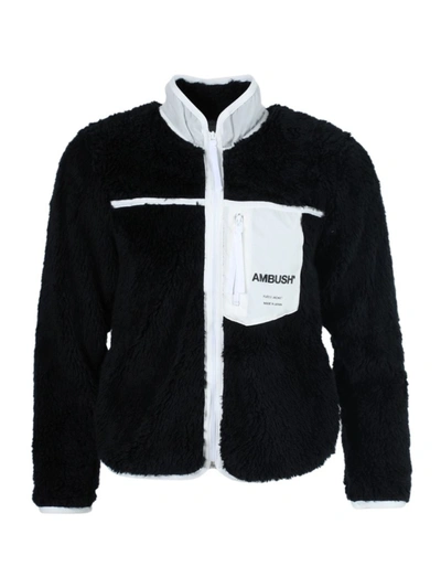 Shop Ambush New Fleece Jacket In Black