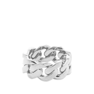 Shop Ambush Chain Ring In Silver
