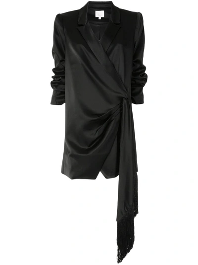 Shop Cinq À Sept Shannon Blazer Dress In Black