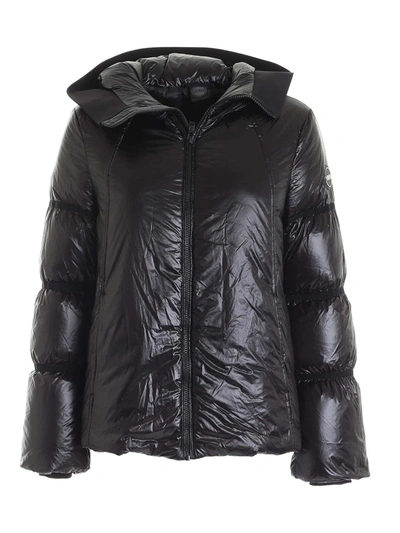 Shop Colmar Originals Celsius Black Down Jacket With Hood