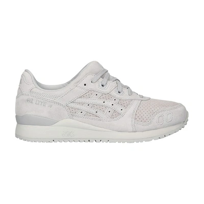 Shop Asics Gel-lyte Sneakers In White Grey