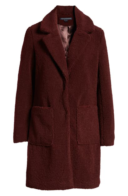 french connection teddy coat