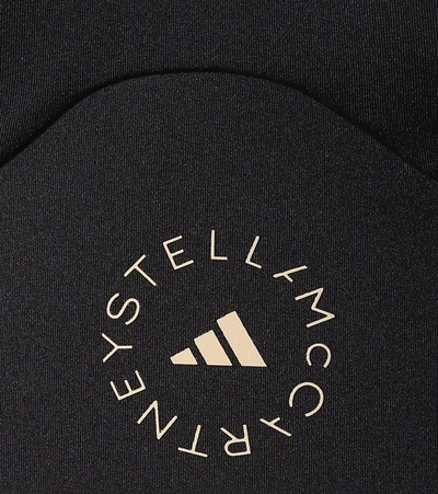 Shop Adidas By Stella Mccartney Truepace Sports Bra In Black