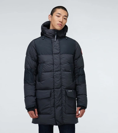 Shop Canada Goose Armstrong Down Parka In Black