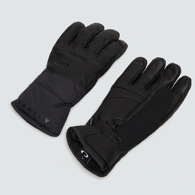 Shop Oakley Ellipse Goatskin Glove In Black