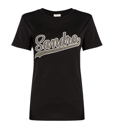 Shop Sandro Logo T-shirt