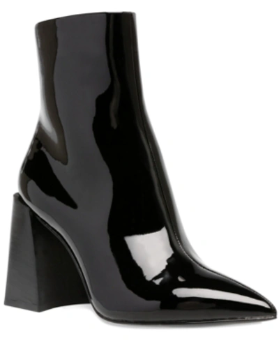 Shop Steve Madden Women's Envied Block-heel Booties In Black