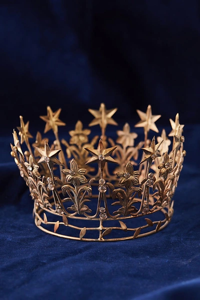 Shop Anthropologie Starry Crown, Large In Assorted