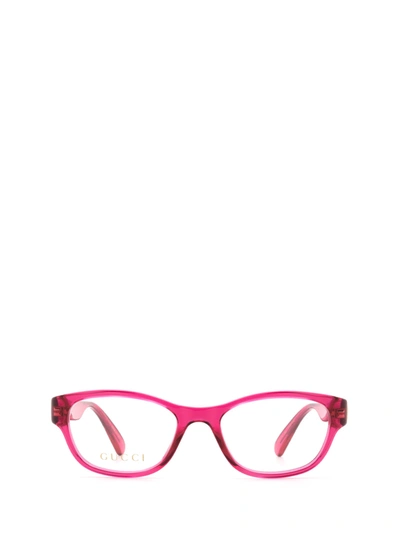 Shop Gucci Gg0717o Pink Glasses In 4