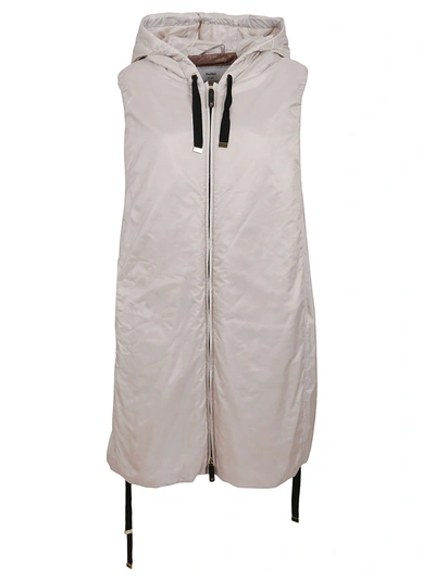 Shop Max Mara Beige Technical Fabric Vest