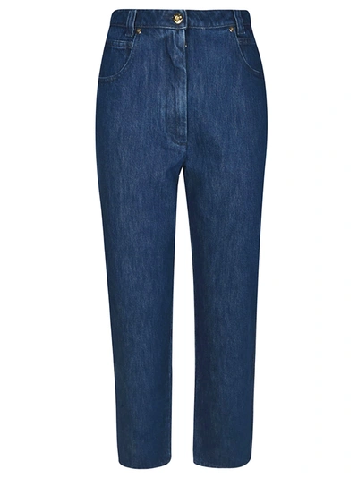 Shop Patou Cargo Trousers In Blue