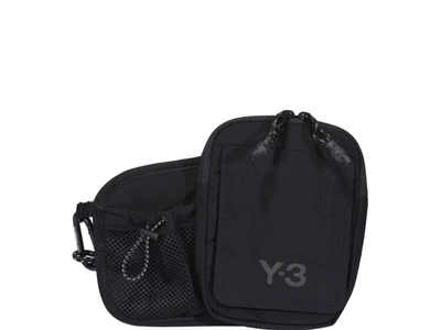 Shop Y-3 Cord Bumbag In Black
