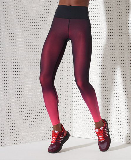 Superdry Sport Training Small Logo Leggings In Pink | ModeSens