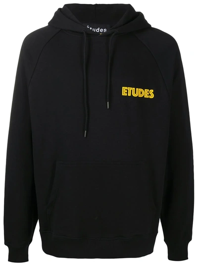 Shop Etudes Studio Planet Sauvage Hoodie In Black