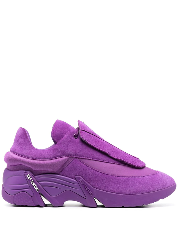 raf simons shoes purple