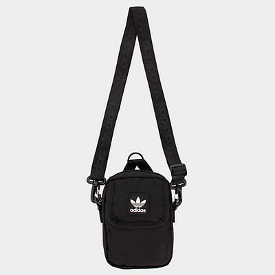 Shop Adidas Originals National Festival Crossbody Bag In Black