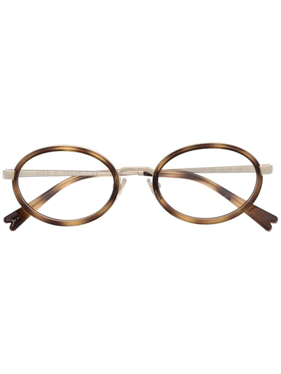 Shop Vogue Eyewear X Millie Bobby Brown Optical Glasses In Neutrals
