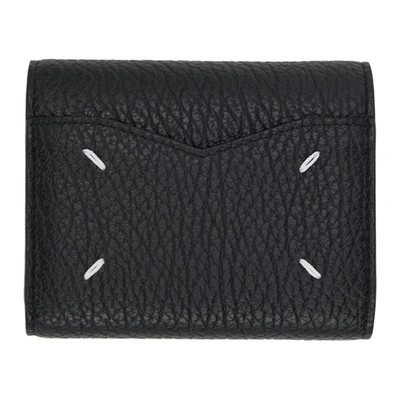 Shop Maison Margiela Black Envelope Wallet In T8013 Black