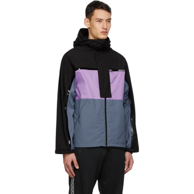 Shop Moncler Genius 7 Moncler Fragment Hiroshi Fujiwara Multicolor Warren Jacket In 608mulit