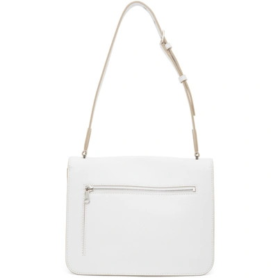 Shop Burberry White Medium Alice Bag