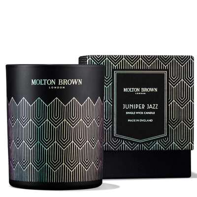 Shop Molton Brown Juniper Jazz Single Wick Candle