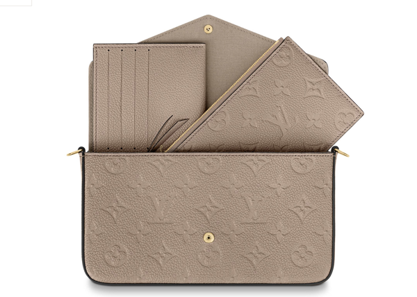 pochette felicie monogram